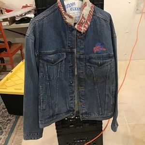 planet hollywood denim jacket